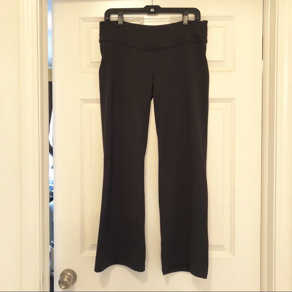 Victoria Secret Black Bootcut Work Out Pants